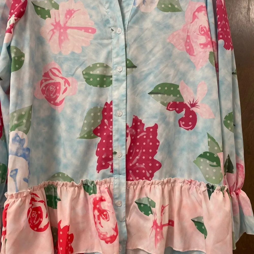 Sunday Up Pastel Floral Dress - Picture 2 of 3